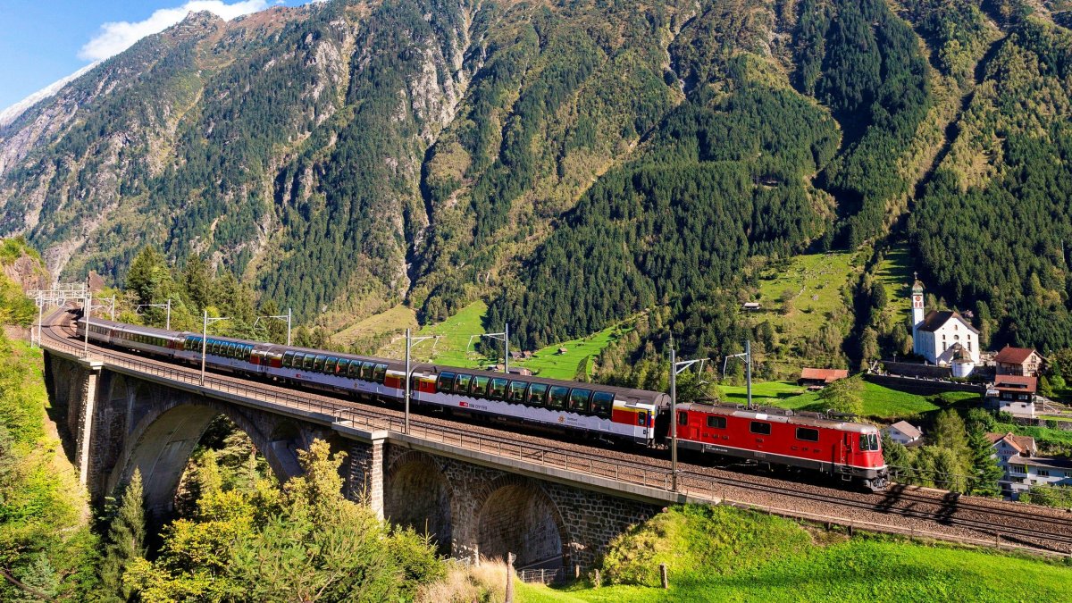 Панорамный экспресс Швейцария