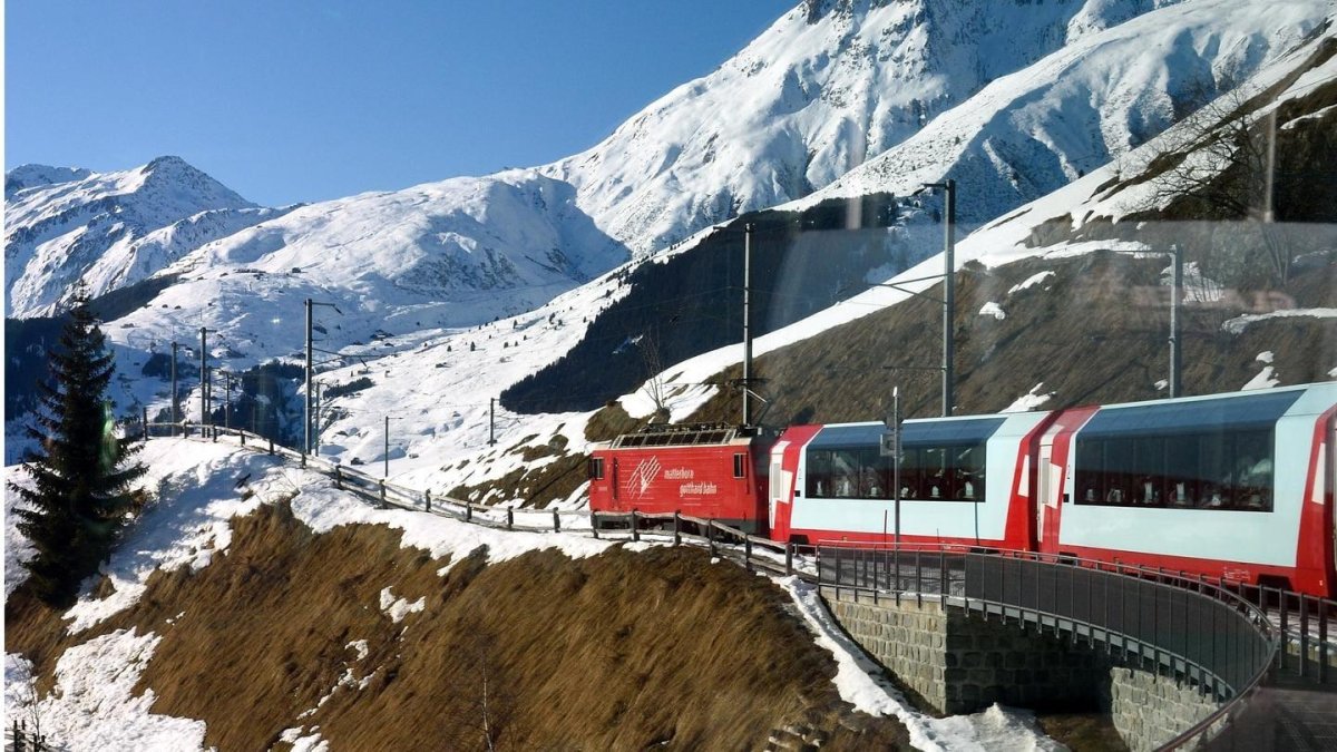 Glacier Express Швейцария