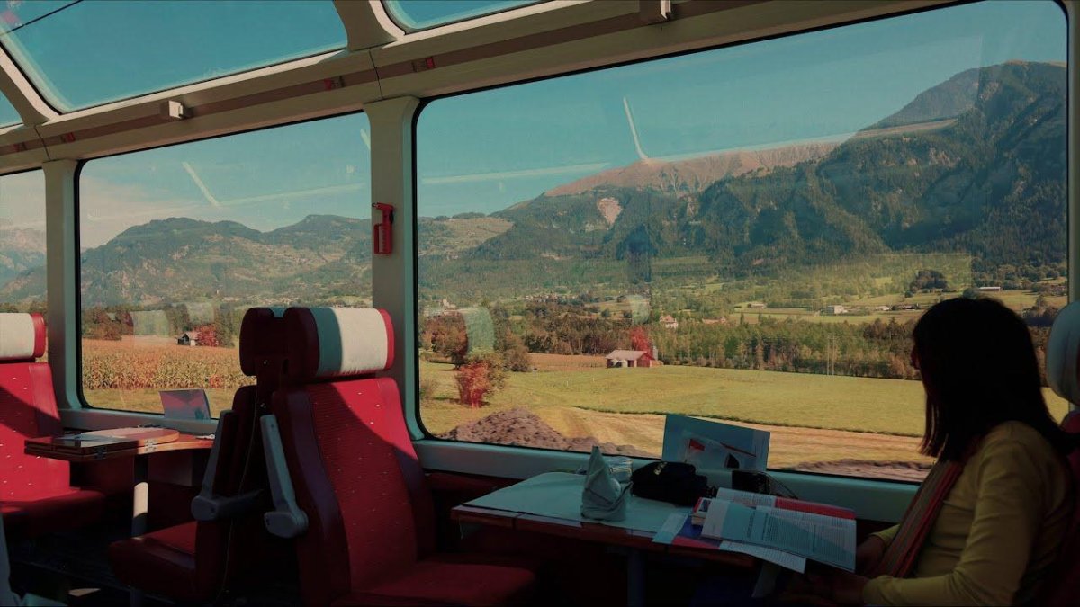 Гласье экспресс Швейцария