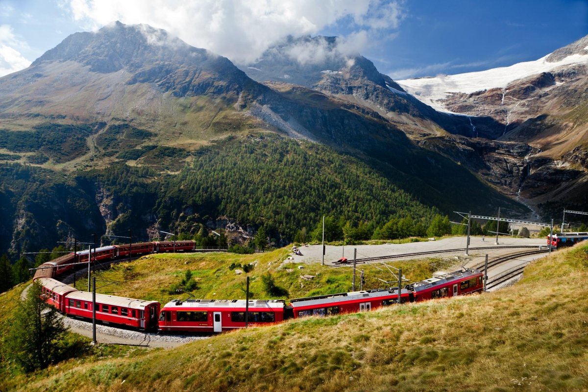 Bernina Express Швейцария