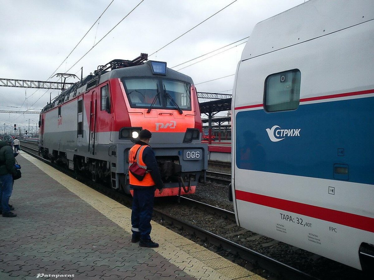 Прицепка тепловоза к составу