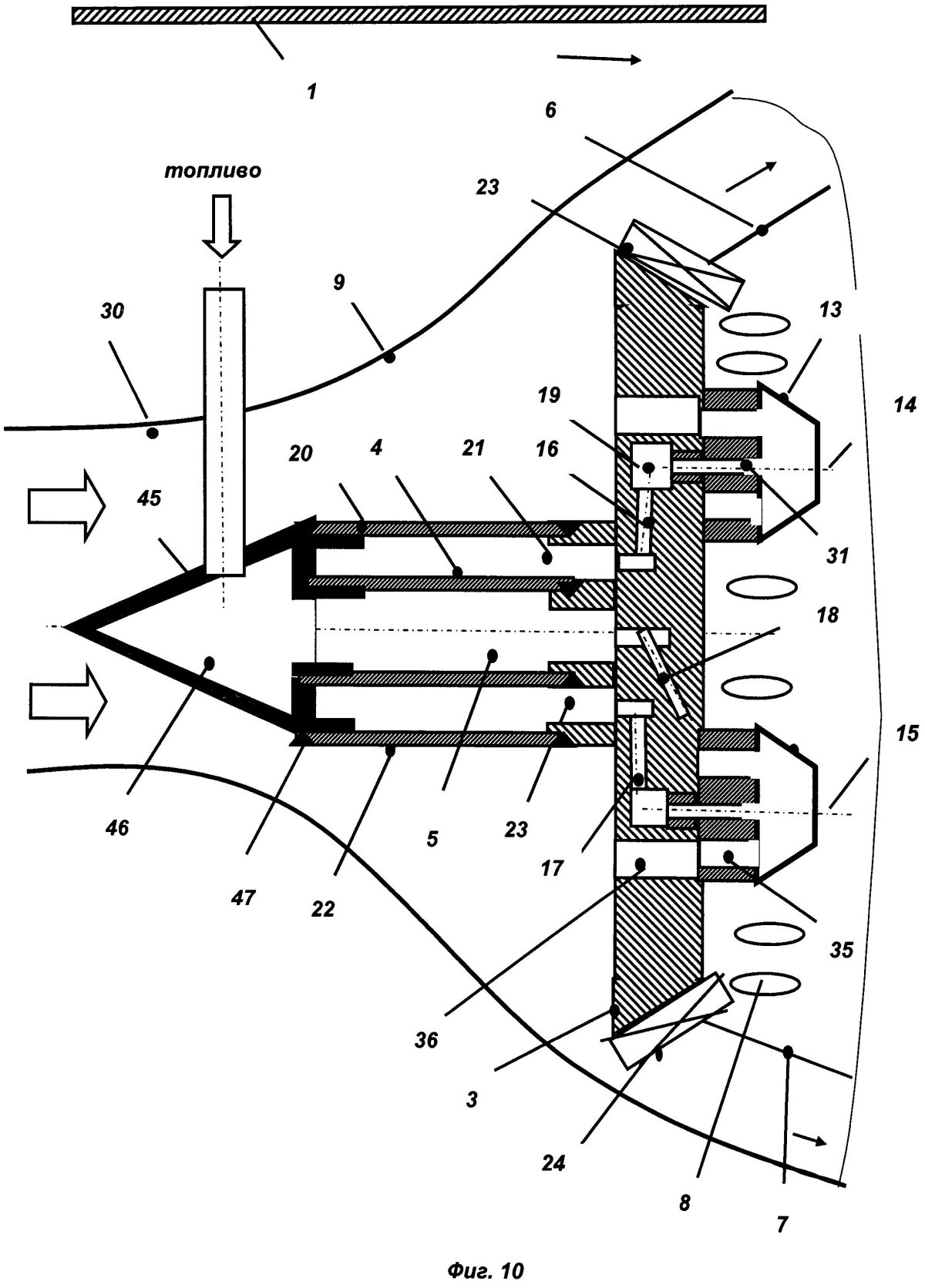Жаровая труба ГТД