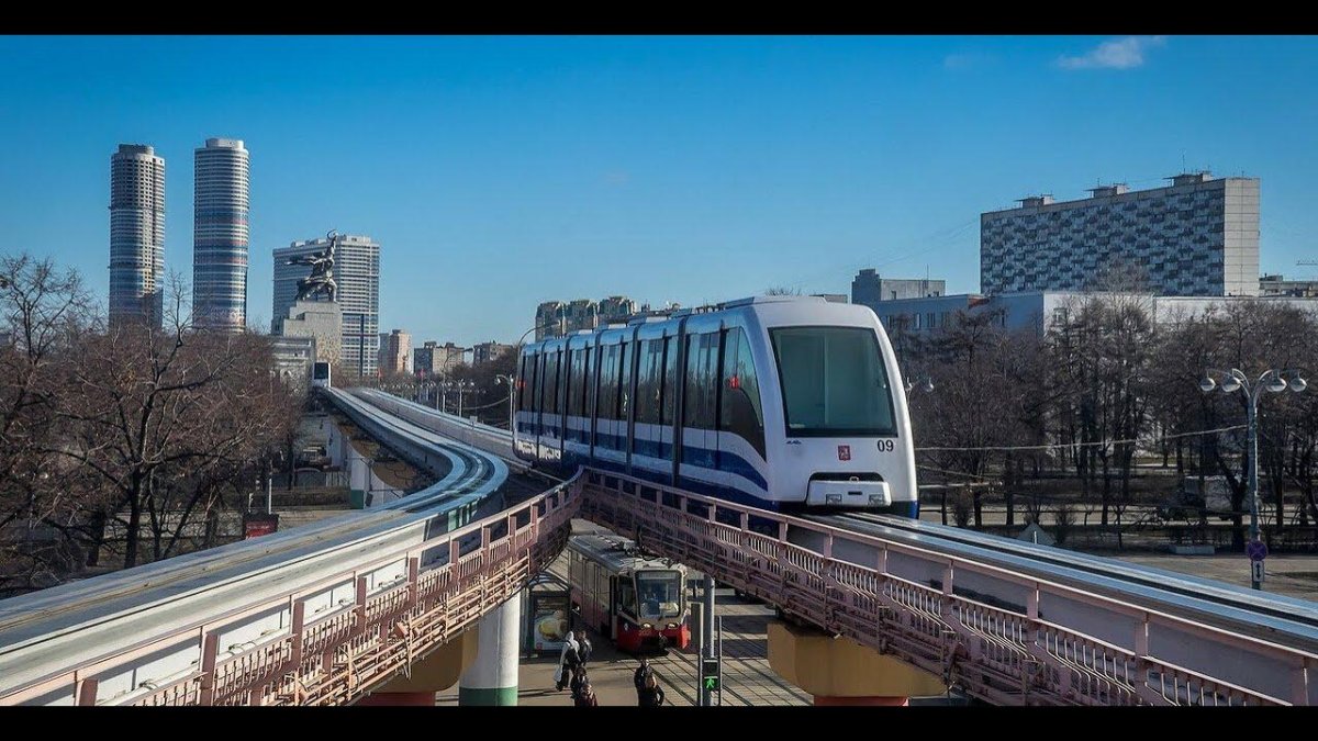Московский монорельс ВДНХ