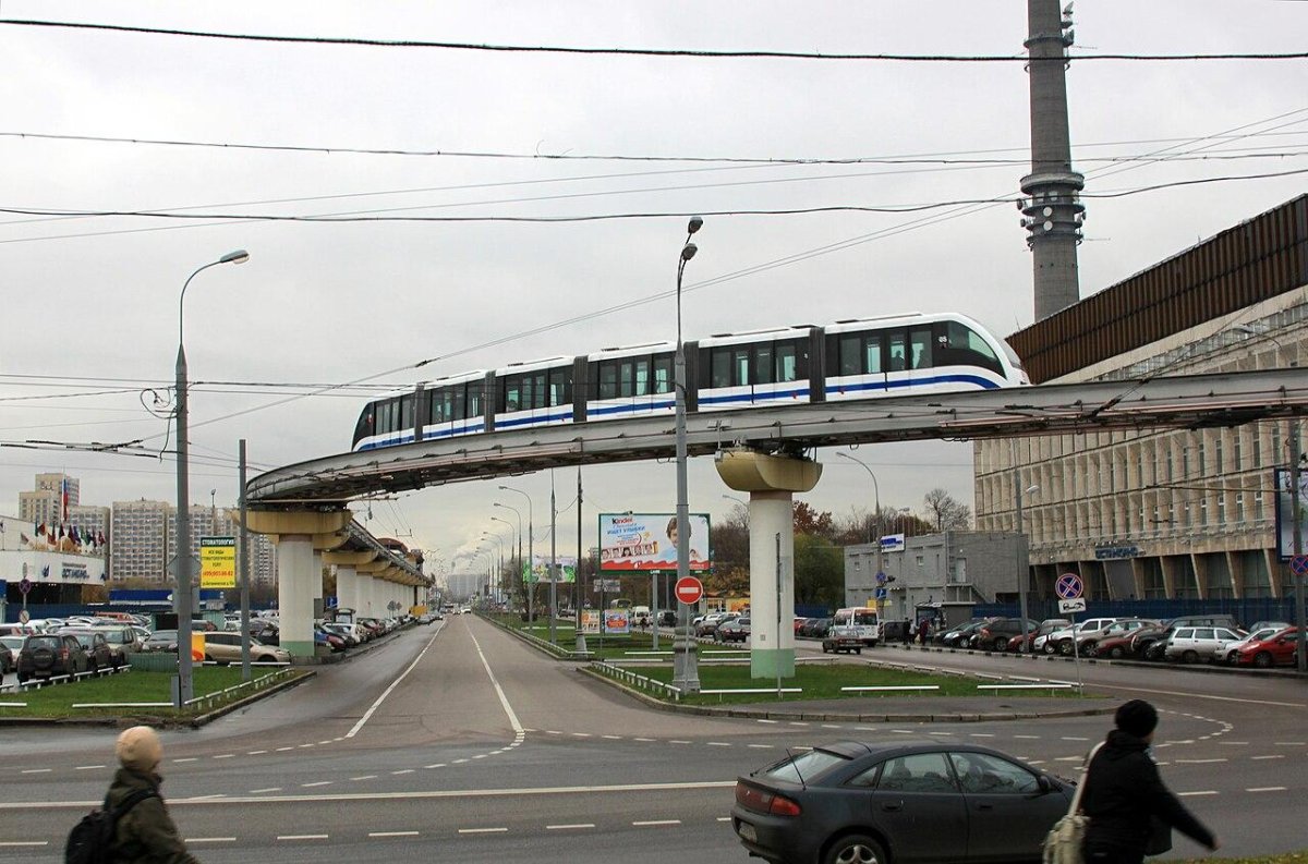 Останкино монорельсовая дорога