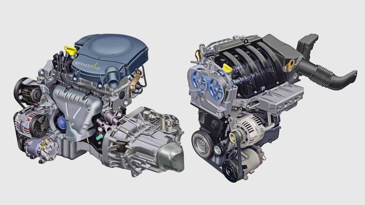 Мотор Рено Логан 1.6