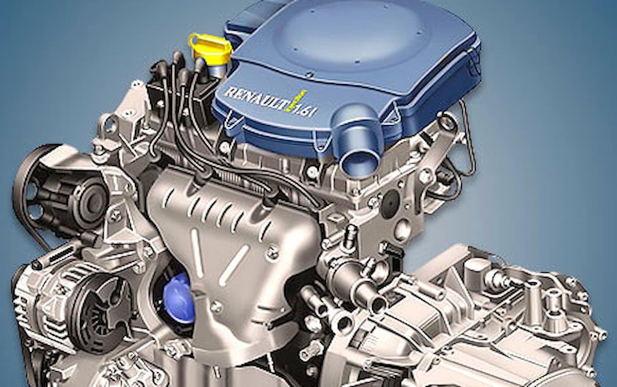 Двигатель Renault Logan k7m 1.6