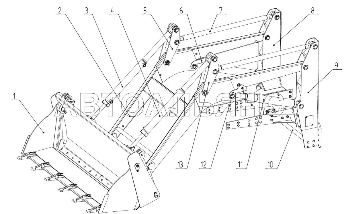 Стойка куна МТЗ-80
