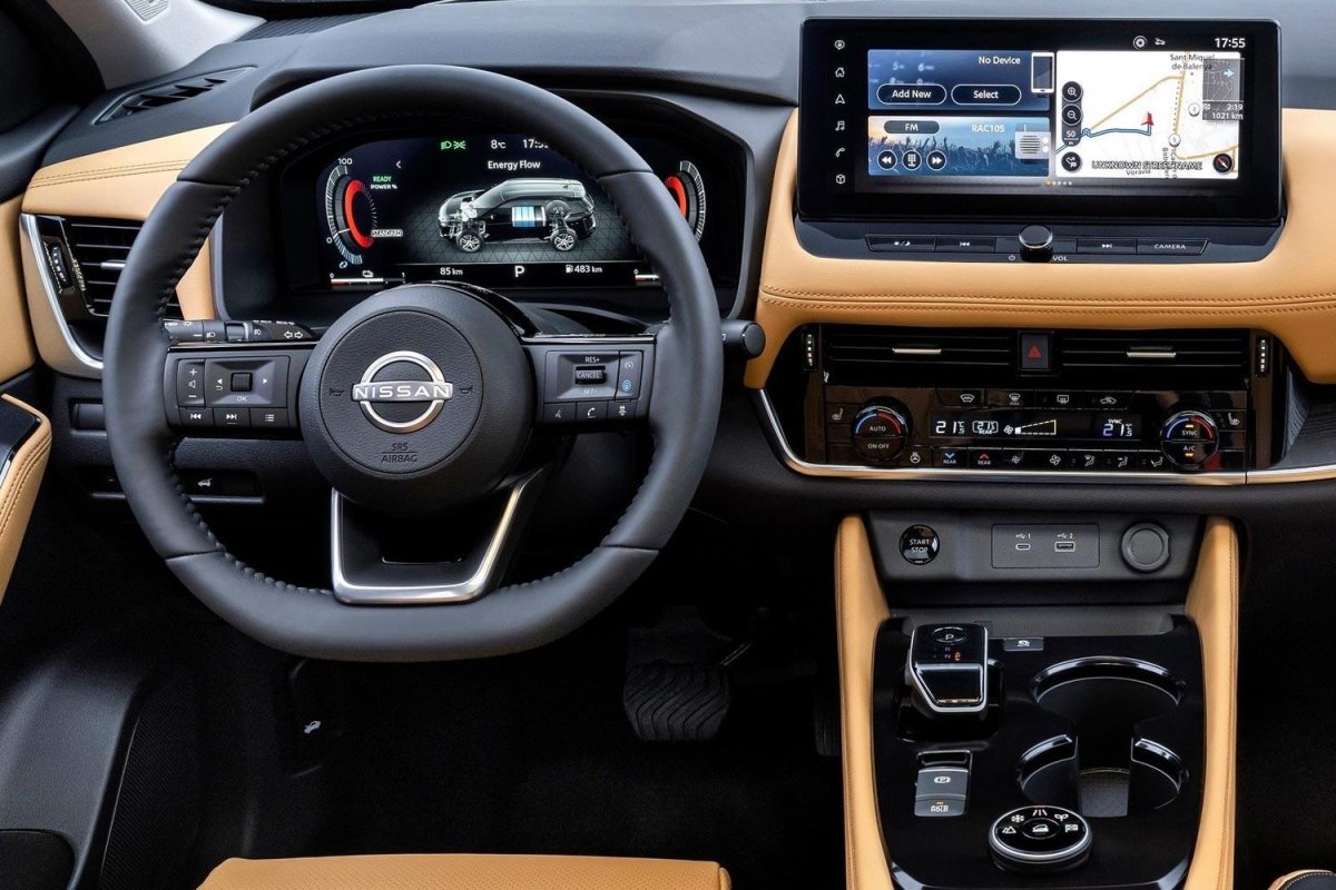 Nissan x-Trail 2022 салон