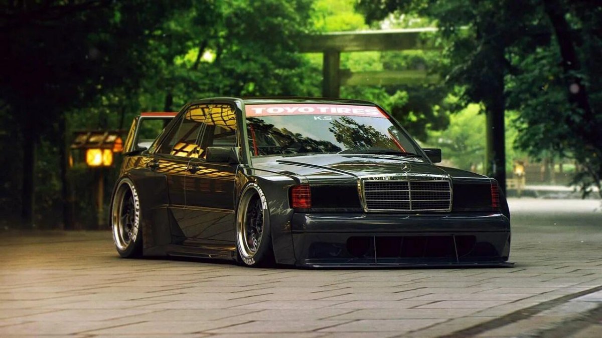 Мерседес 190 стенс