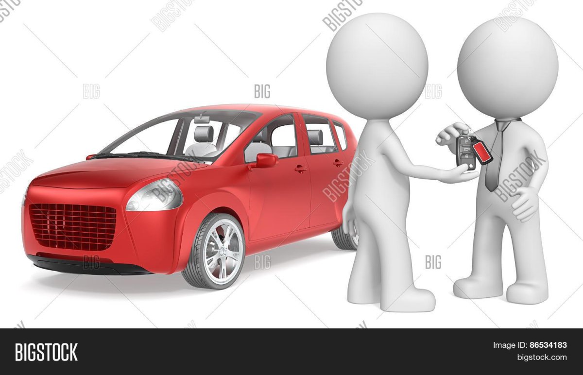 Человечек в машине