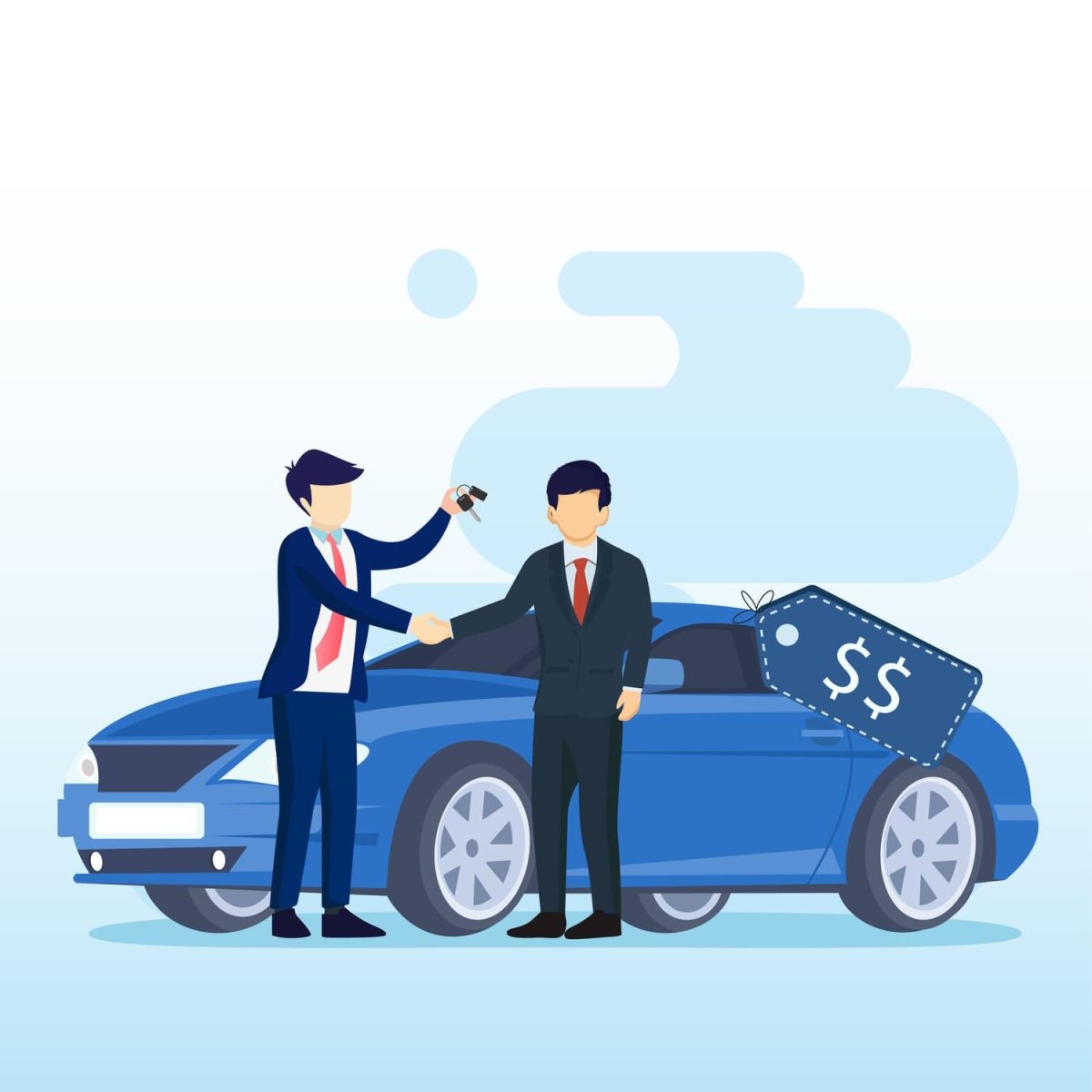 Продавец клипарт