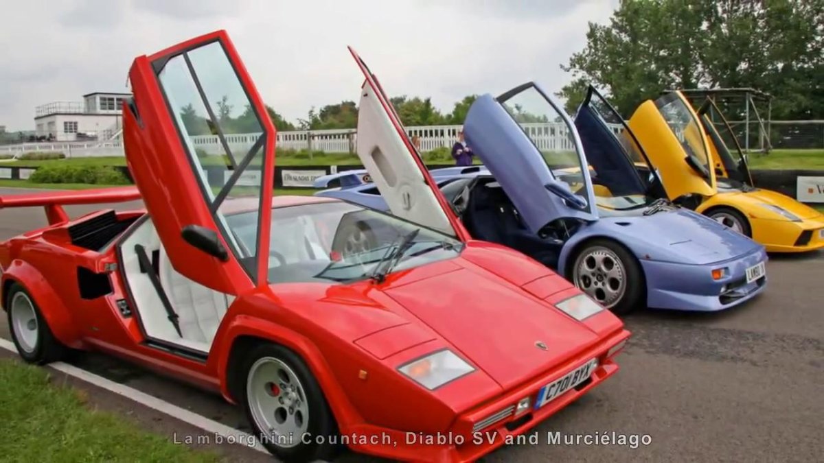 Lamborghini Countach и Diablo