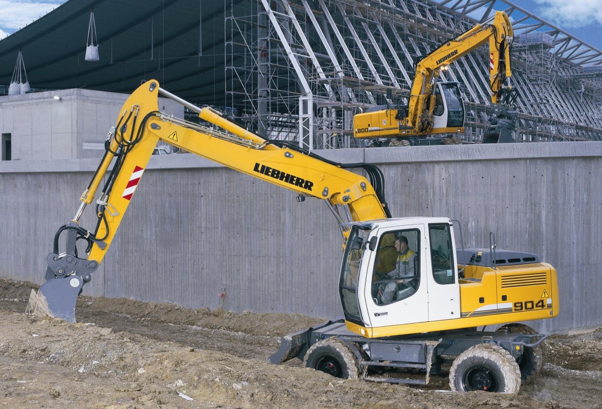Экскаватор Liebherr a904c Litronic