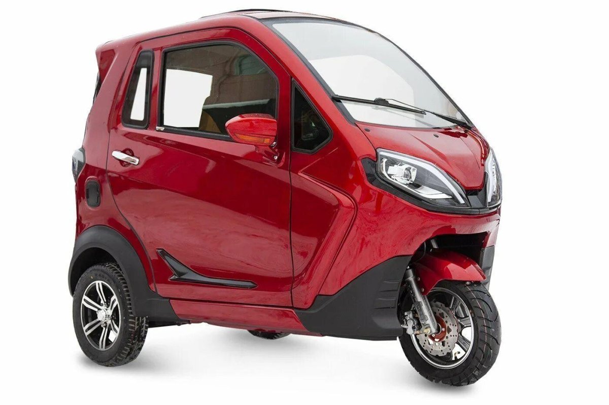Электротрицикл rutrike кабина