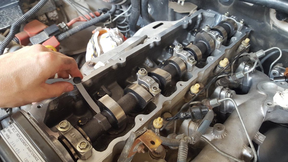 Регулировка клапанов 3l дизель Тойота