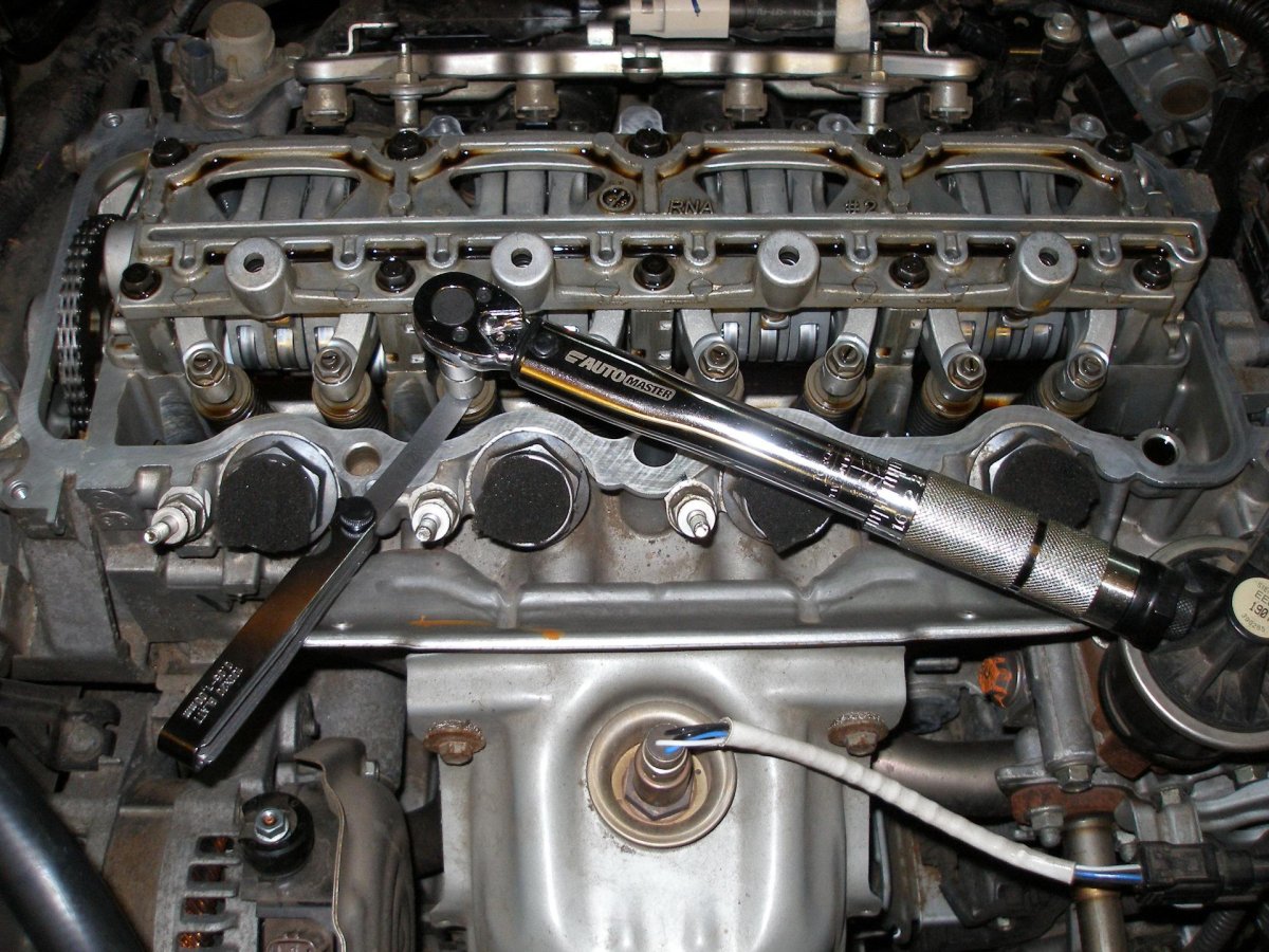 Honda CRV 2.0 регулировка клапанов