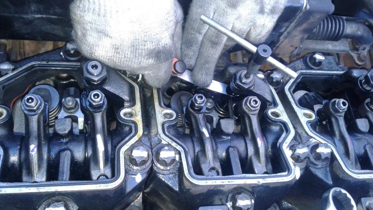 Регулировка клапанов ман ТГА Д 28