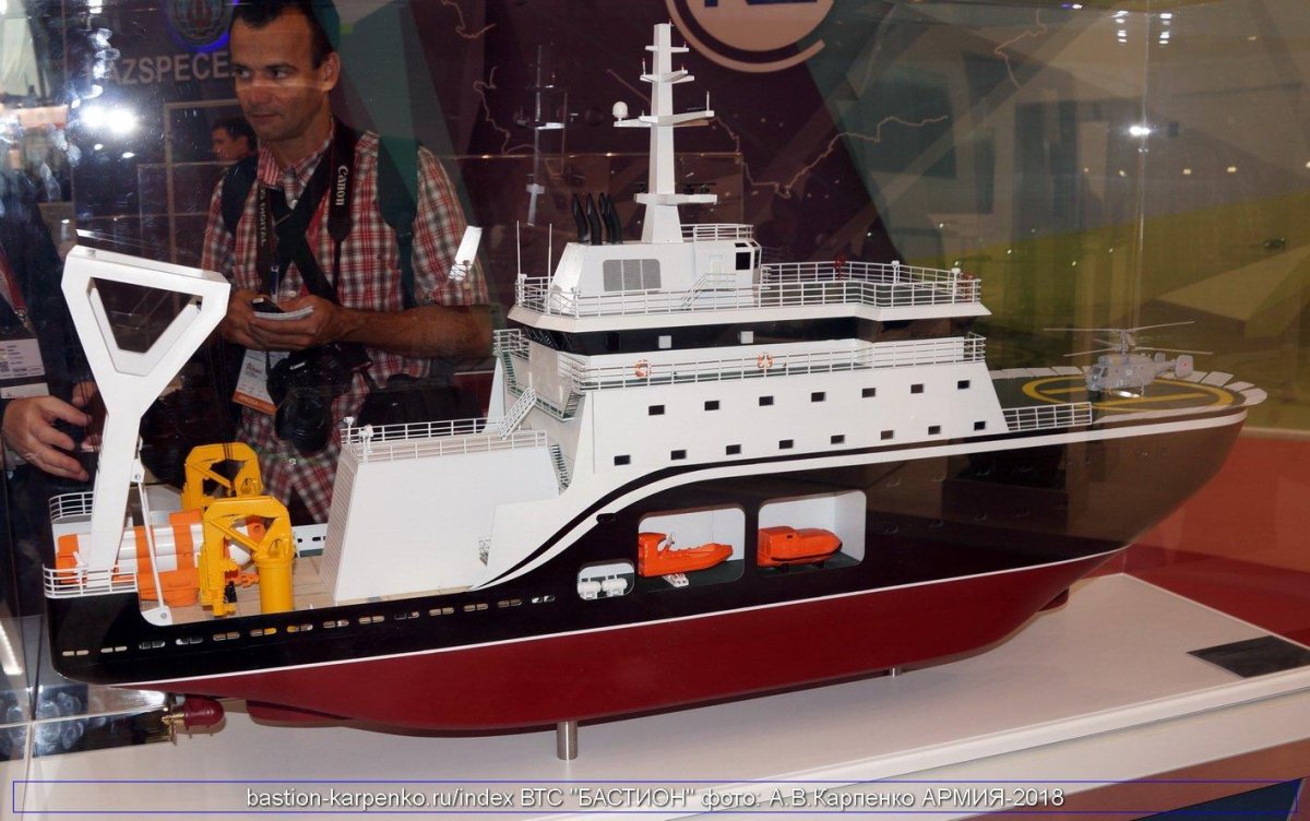 Судно Воевода проекта 23700