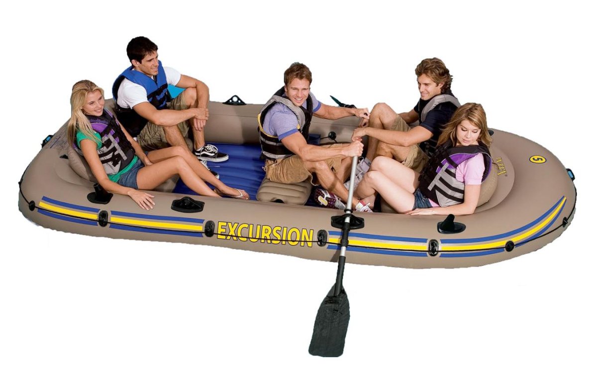 Надувная лодка Intex 68325 Excursion-5