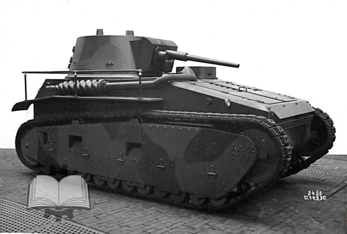 Немецкий танк Leichttraktor