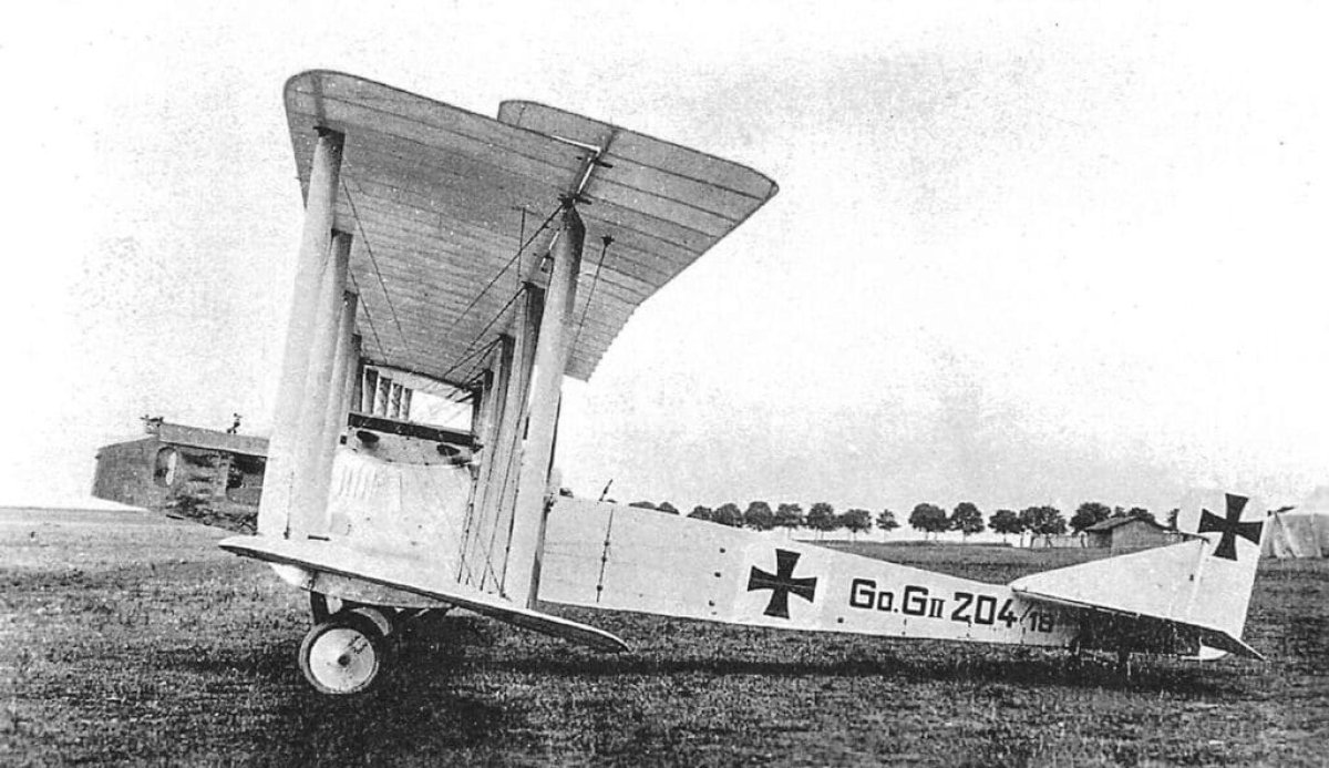 Бомбардировщик Gotha g.v