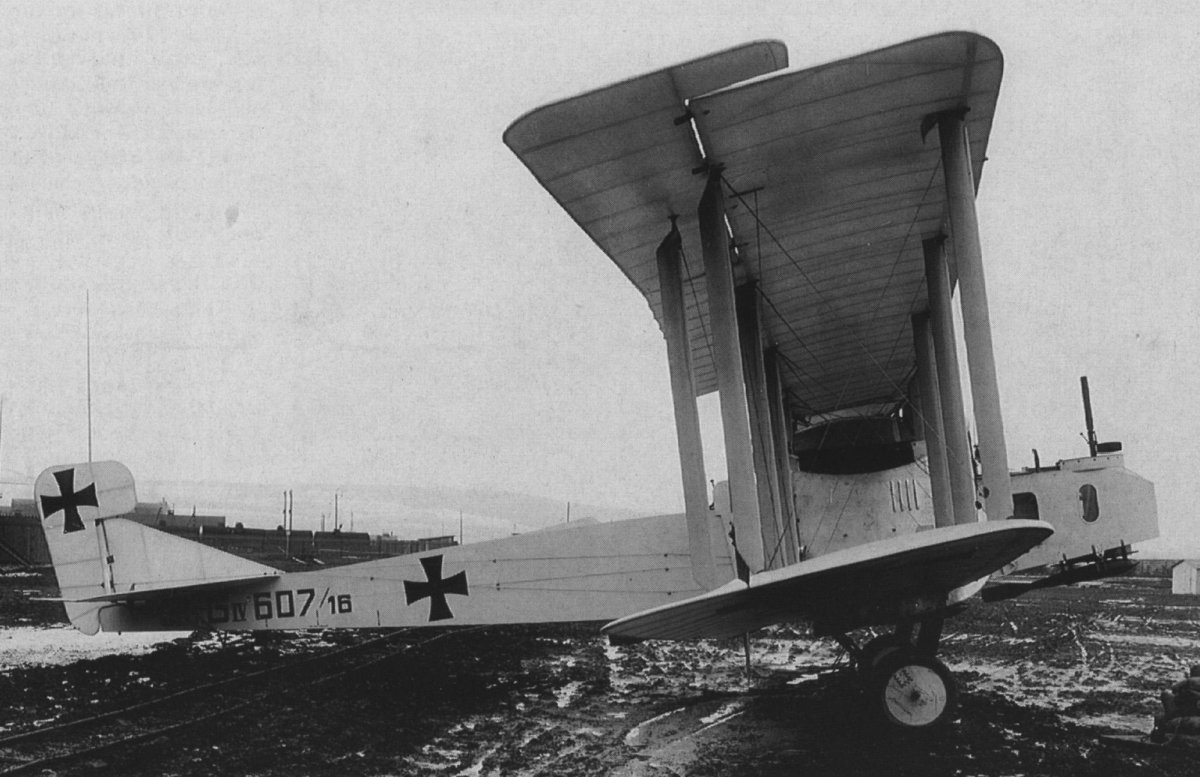 Бомбардировщик Gotha g.IV
