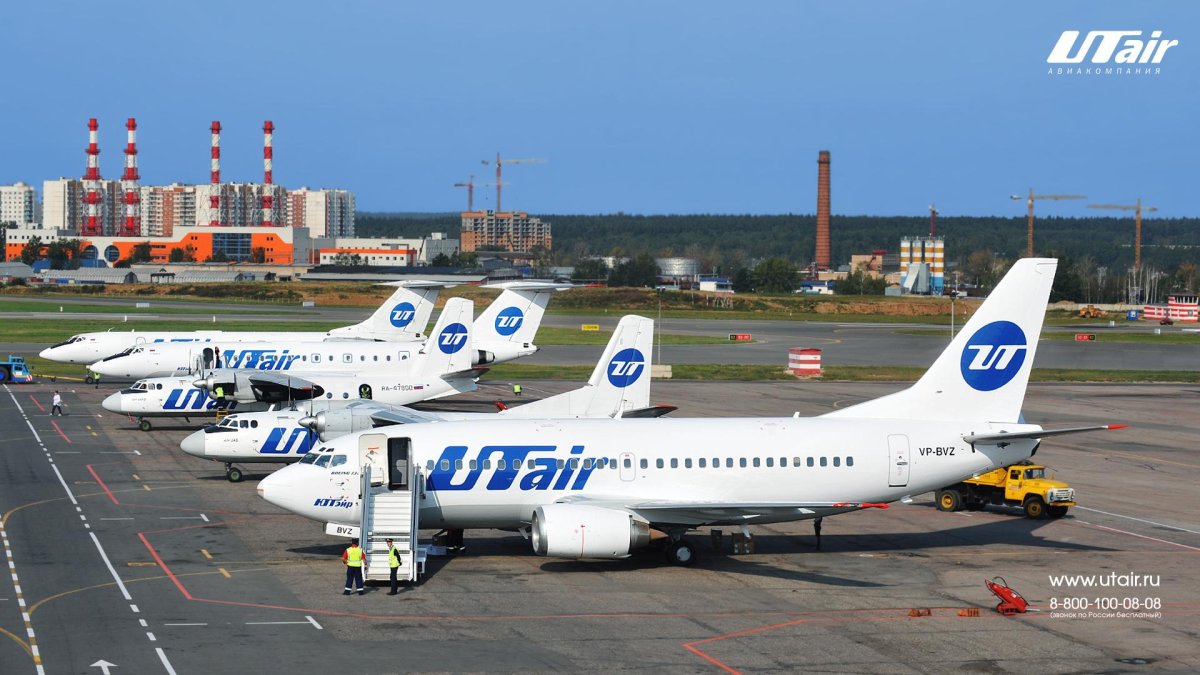 Самолеты авиакомпании ЮТЭЙР
