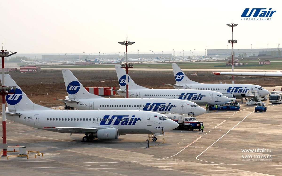 Самолеты UTAIR авиакомпании