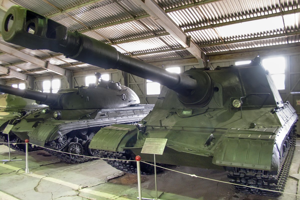 САУ объект 268 царь Зверобоев