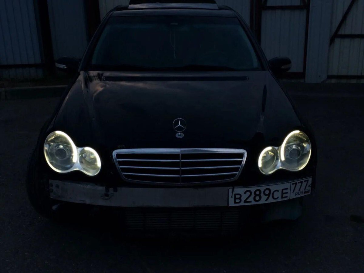 Линзы w203