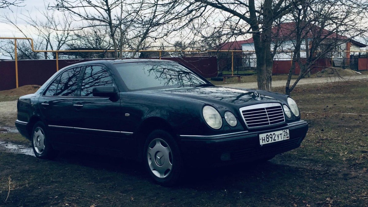 Мерс в210 бандит