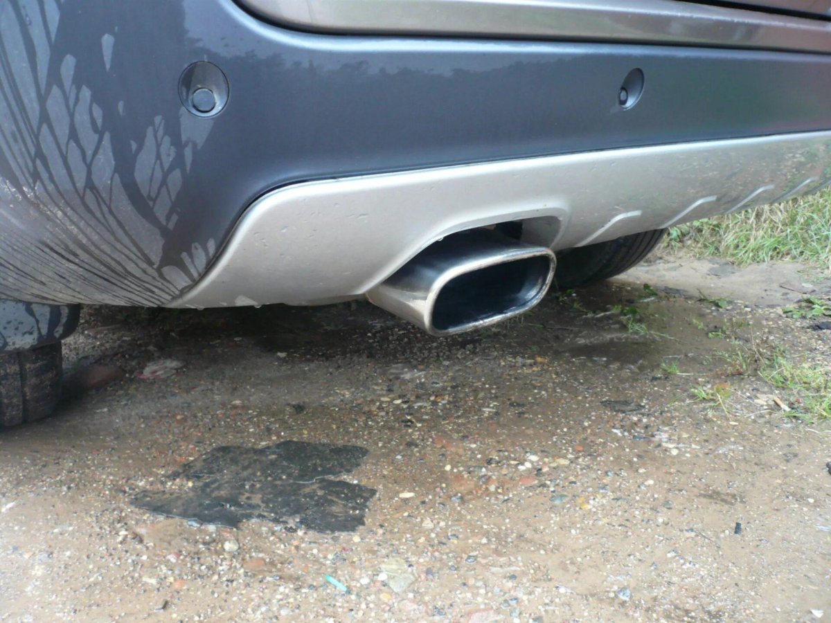 Насадка на глушитель Volvo xc90