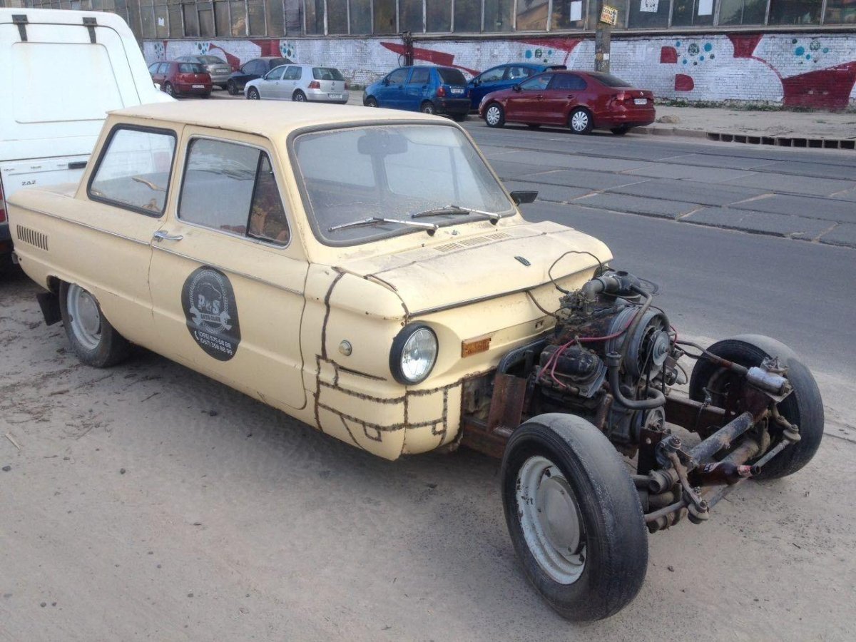 ЗАЗ 968 дрифт