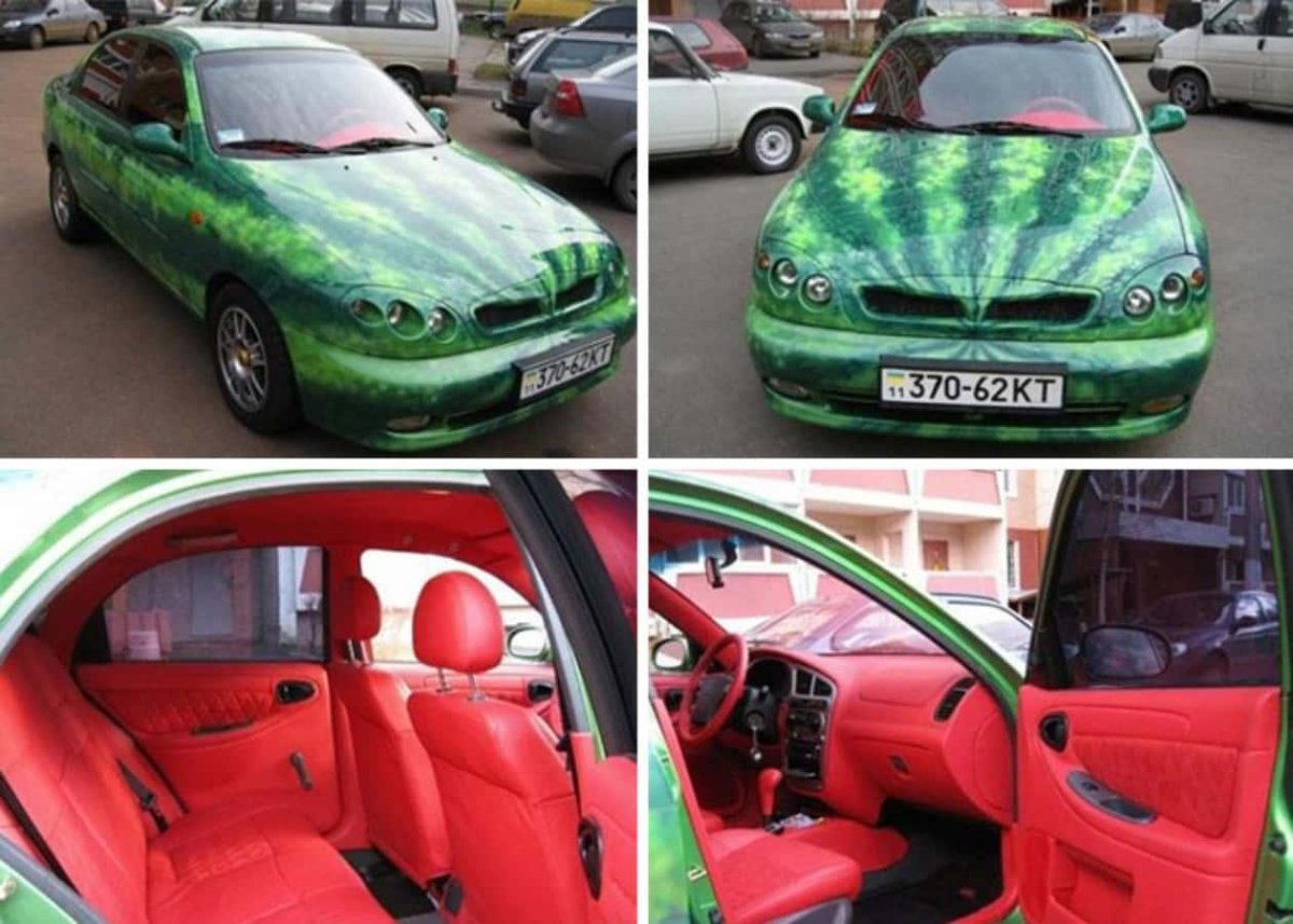 Машина Арбуз