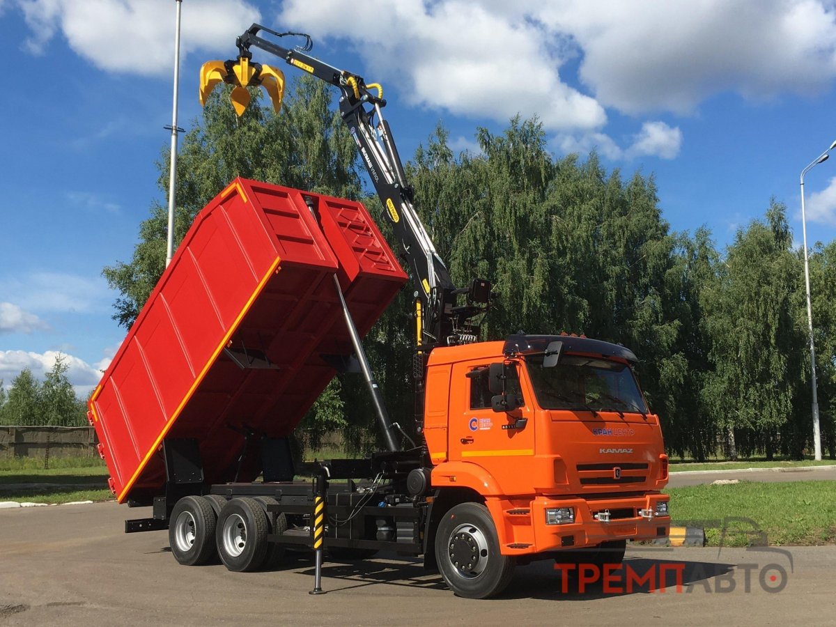 КАМАЗ 65115-3094-50 С КМУ