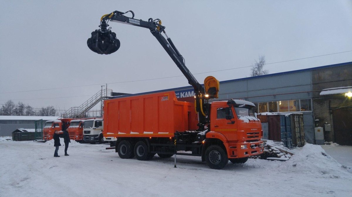 КАМАЗ 6520 металловоз