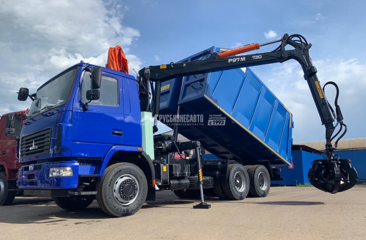 КМУ ломовоз МАЗ-631226-525-042 (евро-5