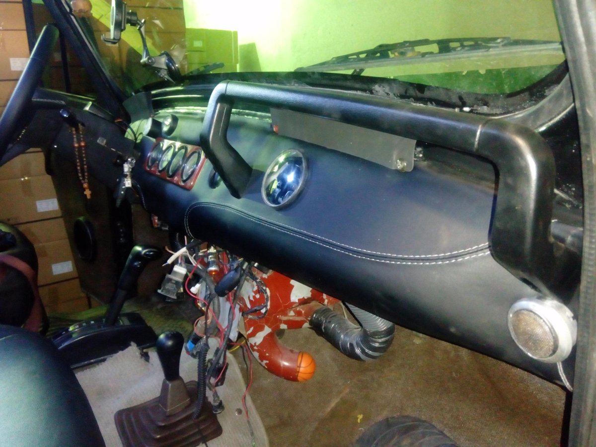 Доработка салона УАЗ 469