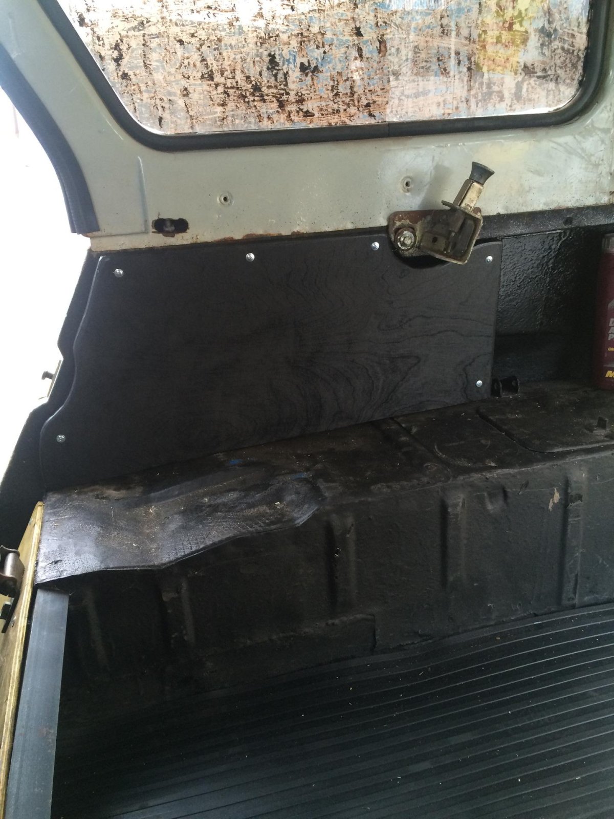 УАЗ 469 багажник внутри