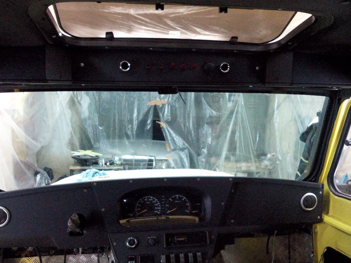 Доработка салона УАЗ 469