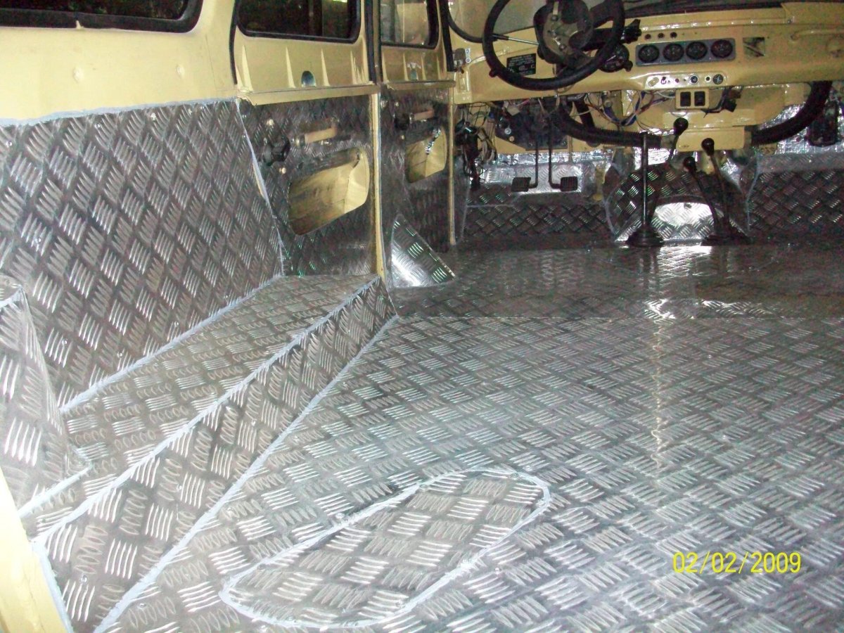 УАЗ 469 салон алюминий