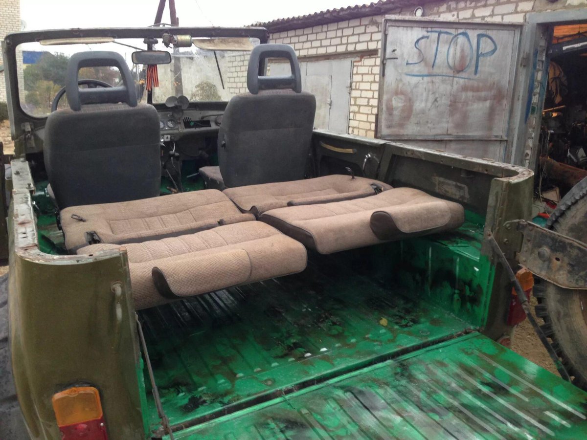 Задние сиденья УАЗ 469