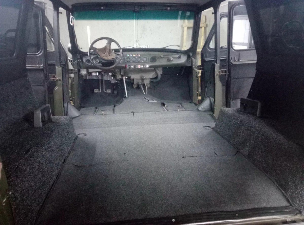 Обшивка салона УАЗ 469 тент