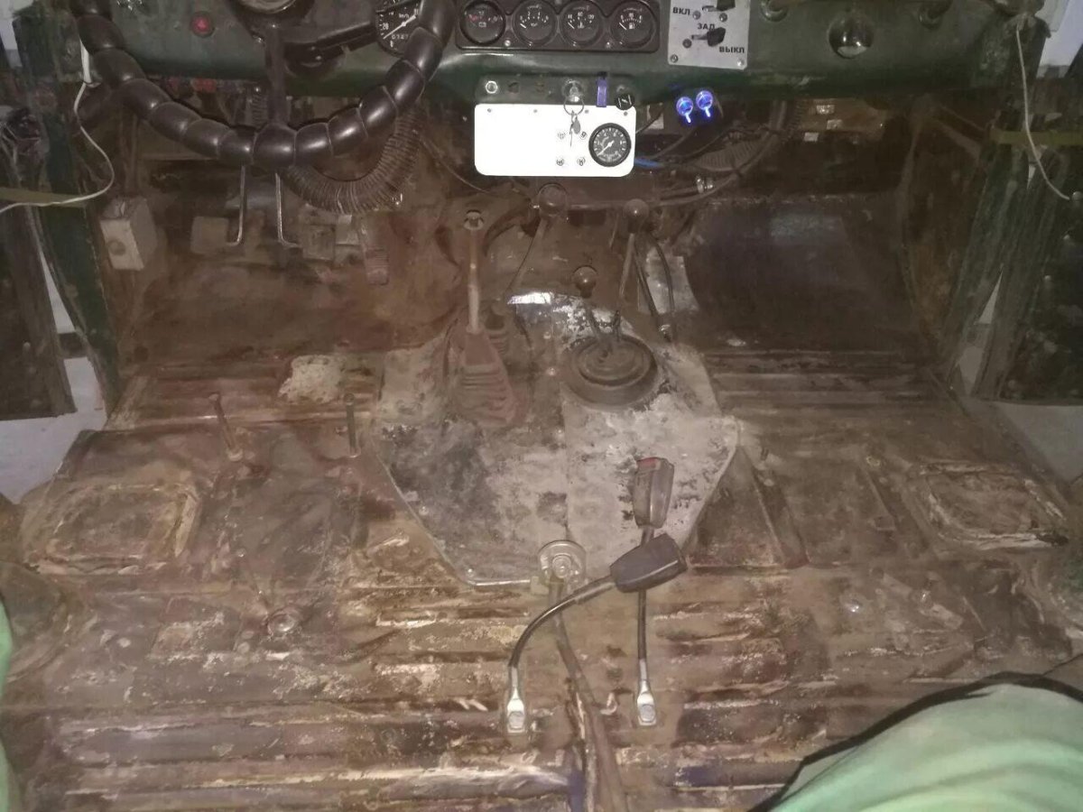 Шумка в УАЗ 469