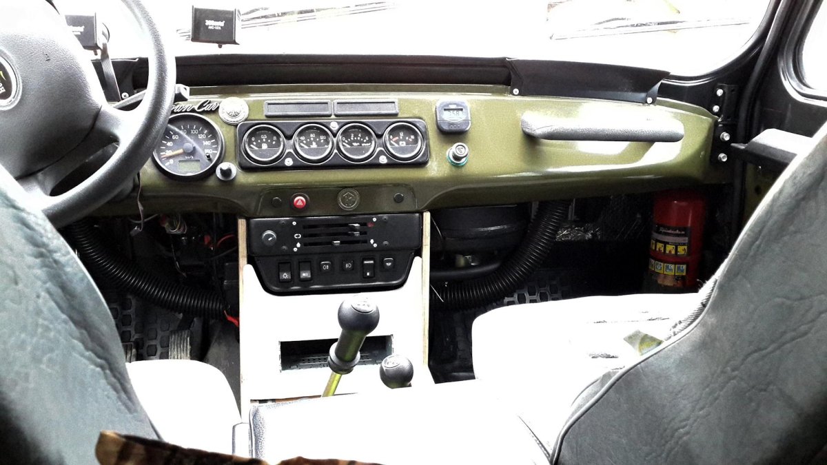 Борода на УАЗ 469