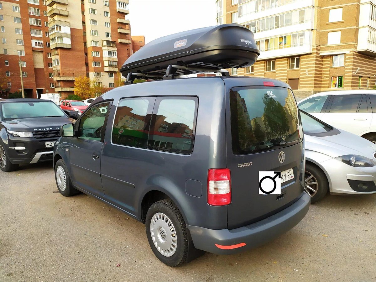 Багажник на крышу Фольксваген Кадди 2
