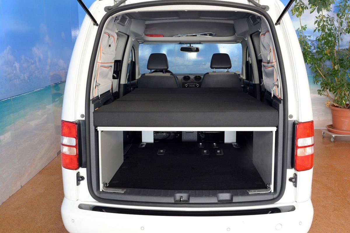 VW Caddy Maxi 4 багажник