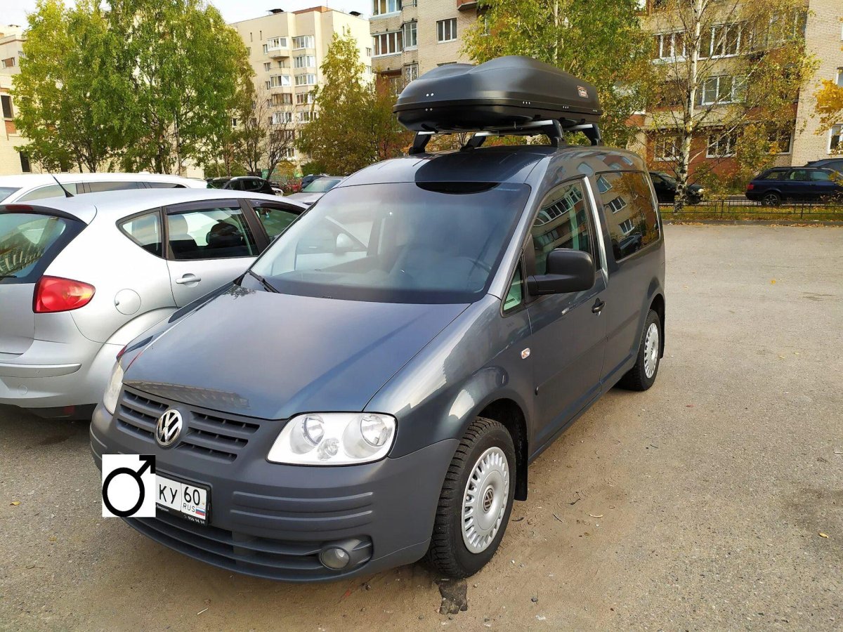 Фольксваген Кадди 2002 багажник на крышу
