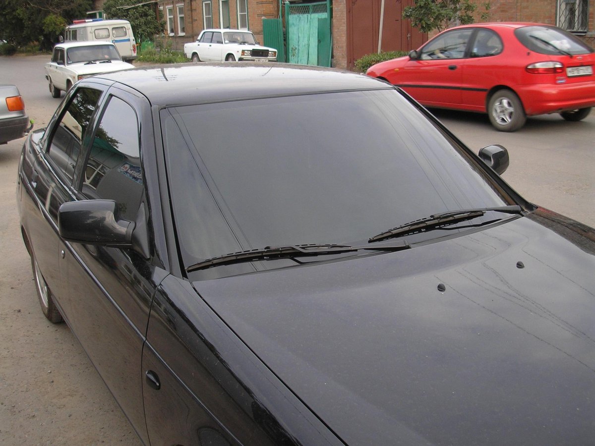 Тонировка 50% люмар лобовое Приора