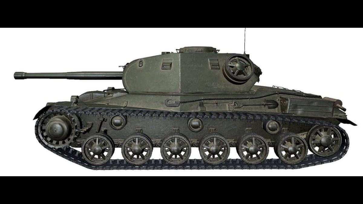 Танк Лео вид сбоку